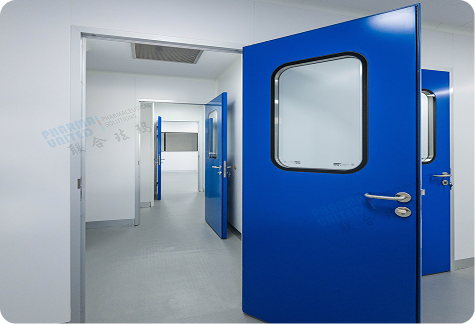 Portes et fen&ecirc;tres de salle blanche