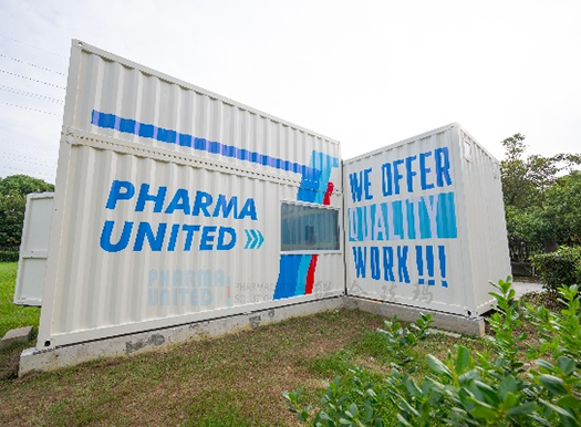 Salle blanche modulaire (POD) pour les applications BPF de Pharma United