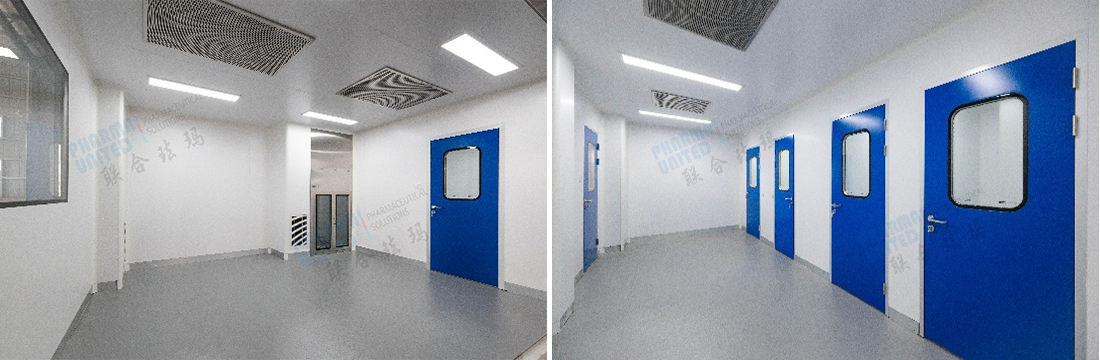 Salles blanches modulaires (POD) pour applications GMP par Pharma United