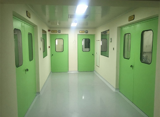 Pr&eacute;sentation des portes pour salles blanches par Pharma United